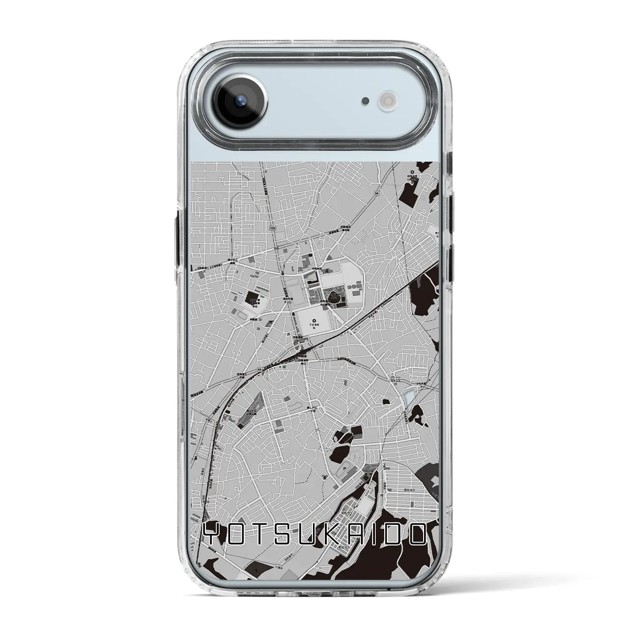 【四街道（千葉県）】地図柄iPhoneケース（MagSafeタイプ）