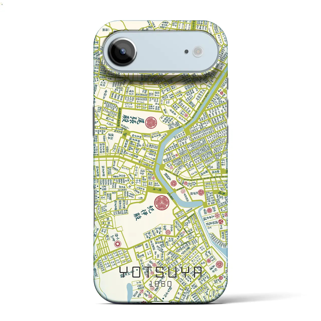 【四ツ谷（東京都）】万延江戸図iPhoneケース（バックカバータイプ）