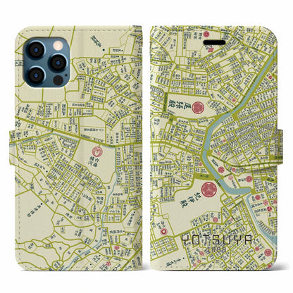 【四ツ谷（東京都）】万延江戸図iPhoneケース（手帳タイプ）