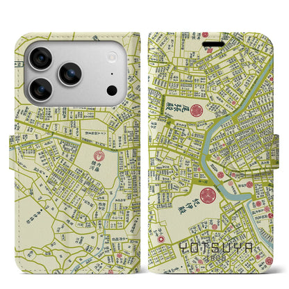 【四ツ谷（東京都）】万延江戸図iPhoneケース（手帳タイプ）