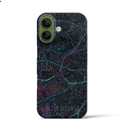 【四ツ谷（東京都）】地図柄iPhoneケース（バックカバータイプ）