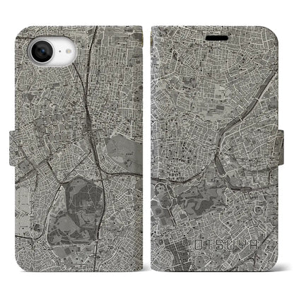 【四ツ谷（東京都）】地図柄iPhoneケース（手帳タイプ）