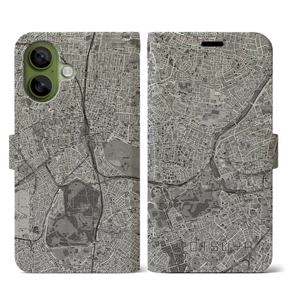 【四ツ谷（東京都）】地図柄iPhoneケース（手帳タイプ）