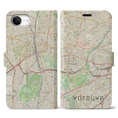 【四ツ谷（東京都）】地図柄iPhoneケース（手帳タイプ）