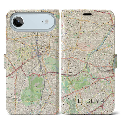 【四ツ谷（東京都）】地図柄iPhoneケース（手帳タイプ）