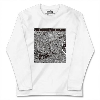 【四ツ谷（東京都）】地図柄ロングスリーブTシャツ