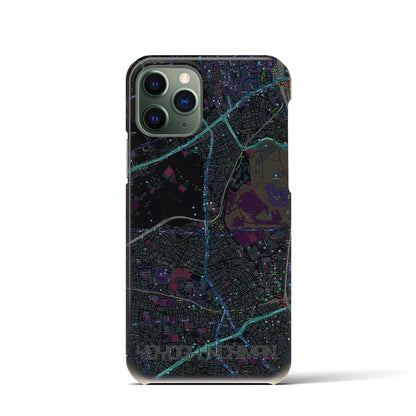 【代々木八幡（東京都）】地図柄iPhoneケース（バックカバータイプ）