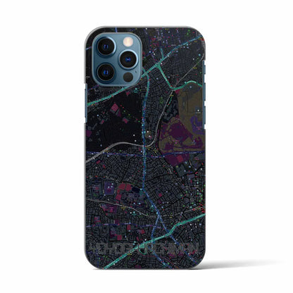 【代々木八幡（東京都）】地図柄iPhoneケース（バックカバータイプ）