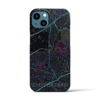 【代々木八幡（東京都）】地図柄iPhoneケース（バックカバータイプ）