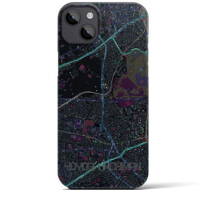 【代々木八幡（東京都）】地図柄iPhoneケース（バックカバータイプ）