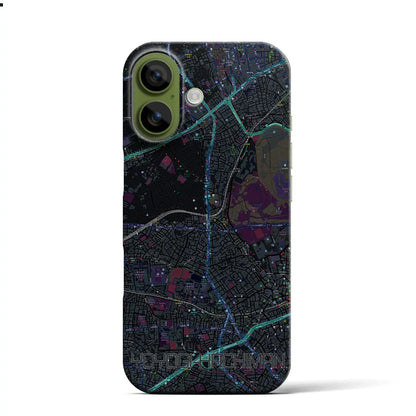 【代々木八幡（東京都）】地図柄iPhoneケース（バックカバータイプ）