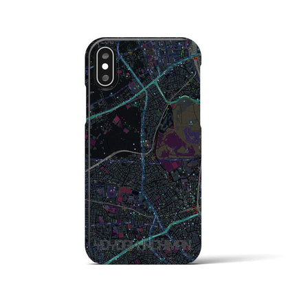 【代々木八幡（東京都）】地図柄iPhoneケース（バックカバータイプ）