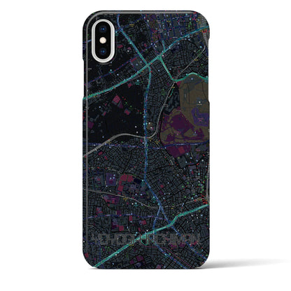 【代々木八幡（東京都）】地図柄iPhoneケース（バックカバータイプ）