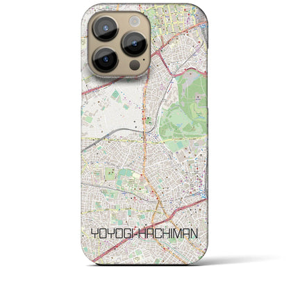 【代々木八幡（東京都）】地図柄iPhoneケース（バックカバータイプ）