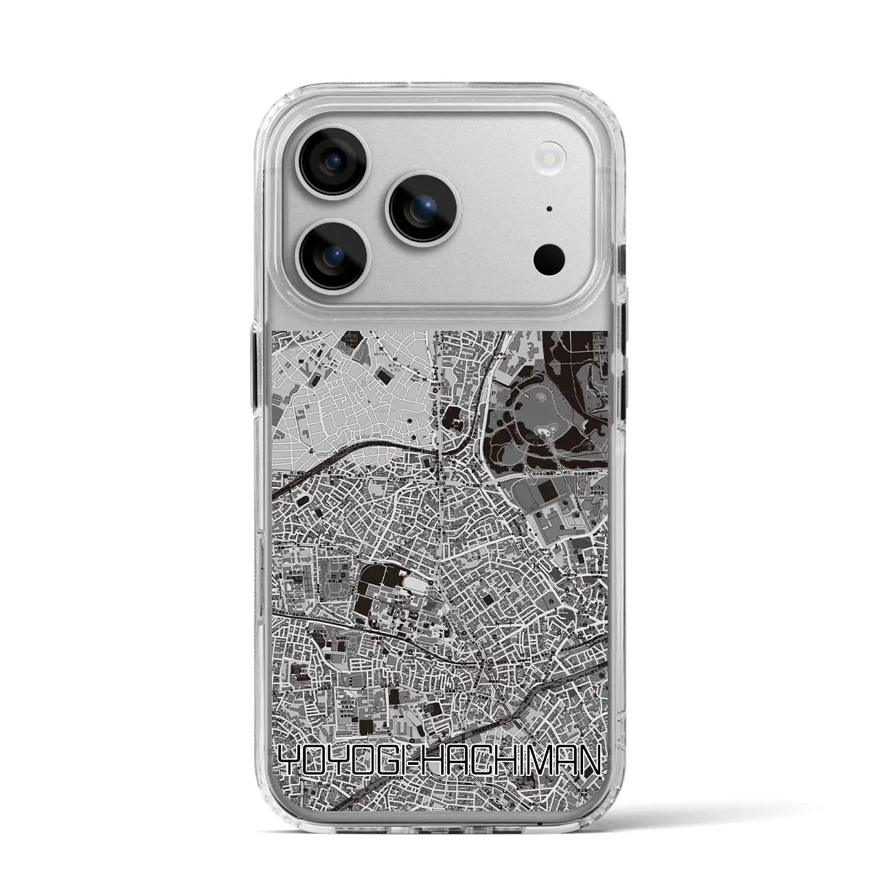 【代々木八幡（東京都）】地図柄iPhoneケース（MagSafeタイプ）