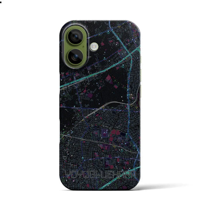 【代々木上原（東京都）】地図柄iPhoneケース（バックカバータイプ）