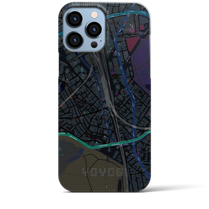 【代々木2（東京都）】地図柄iPhoneケース（バックカバータイプ）