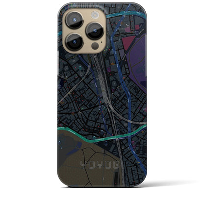 【代々木2（東京都）】地図柄iPhoneケース（バックカバータイプ）