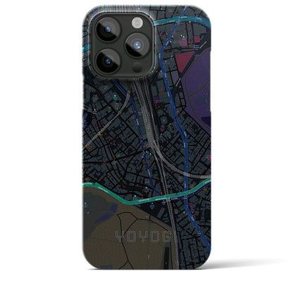 【代々木2（東京都）】地図柄iPhoneケース（バックカバータイプ）