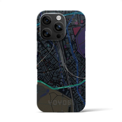 【代々木2（東京都）】地図柄iPhoneケース（バックカバータイプ）