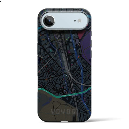 【代々木2（東京都）】地図柄iPhoneケース（バックカバータイプ）