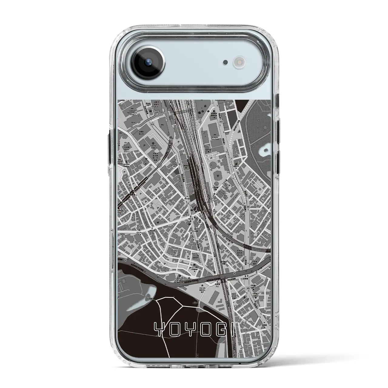 【代々木2（東京都）】地図柄iPhoneケース（MagSafeタイプ）