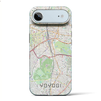 【代々木（東京都）】地図柄iPhoneケース（バックカバータイプ）