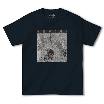 【代々木（東京都）】地図柄ヘビーウェイトTシャツ