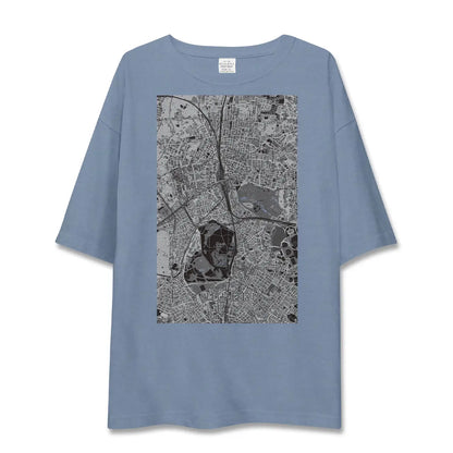 【代々木（東京都）】地図柄ビッグシルエットTシャツ