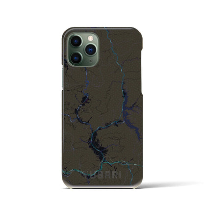 【夕張（北海道）】地図柄iPhoneケース（バックカバータイプ）