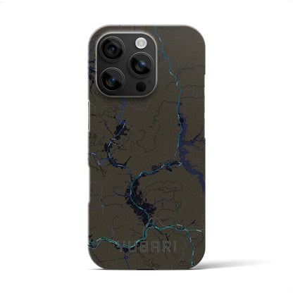 【夕張（北海道）】地図柄iPhoneケース（バックカバータイプ）