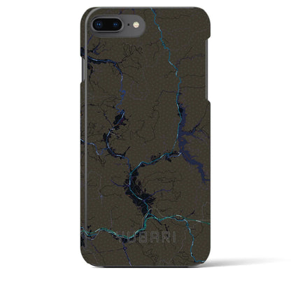 【夕張（北海道）】地図柄iPhoneケース（バックカバータイプ）