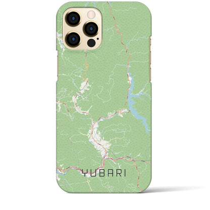 【夕張（北海道）】地図柄iPhoneケース（バックカバータイプ）