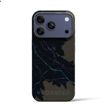 【湯田中（長野県）】地図柄iPhoneケース（バックカバータイプ）