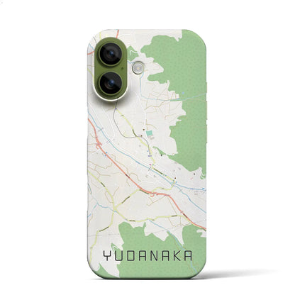 【湯田中（長野県）】地図柄iPhoneケース（バックカバータイプ）