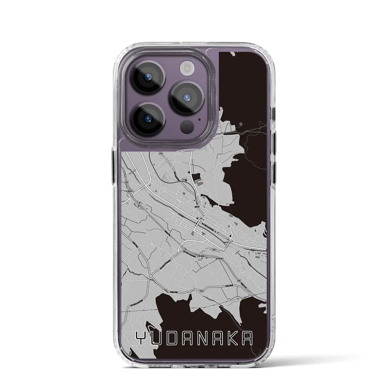 【湯田中（長野県）】地図柄iPhoneケース（MagSafeタイプ）