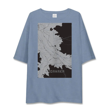 【湯田中（長野県）】地図柄ビッグシルエットTシャツ