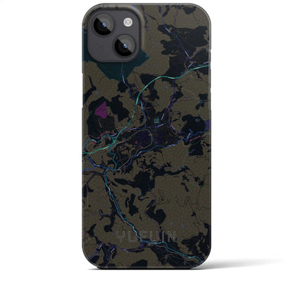 【湯布院（大分県）】地図柄iPhoneケース（バックカバータイプ）