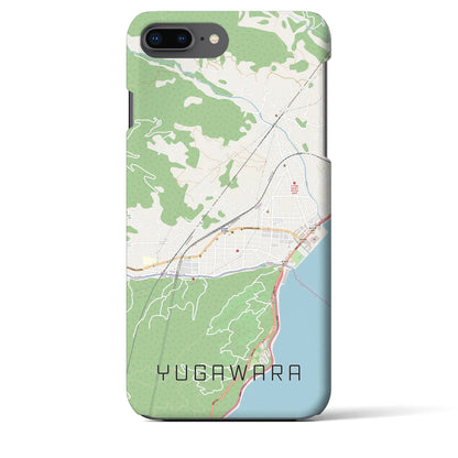 【湯河原（神奈川県）】地図柄iPhoneケース（バックカバータイプ）