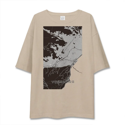 【湯河原（神奈川県）】地図柄ビッグシルエットTシャツ