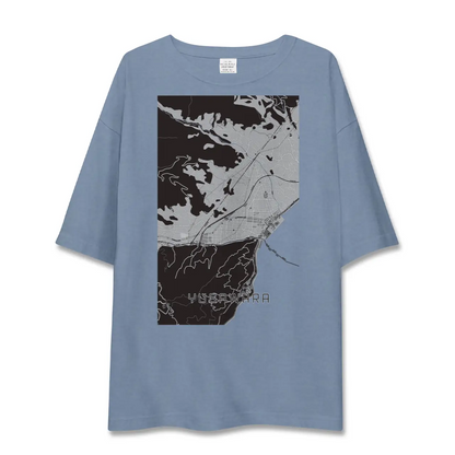 【湯河原（神奈川県）】地図柄ビッグシルエットTシャツ