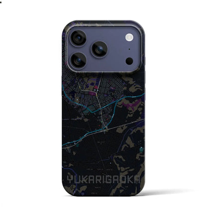 【ユーカリが丘（千葉県）】地図柄iPhoneケース（バックカバータイプ）