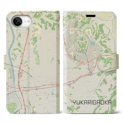 【ユーカリが丘（千葉県）】地図柄iPhoneケース（手帳タイプ）