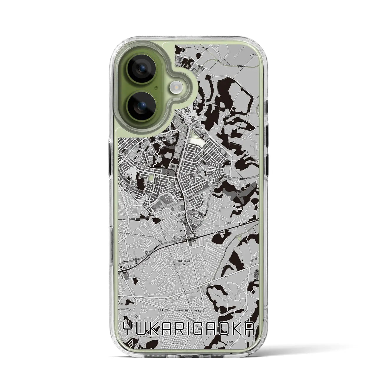 【ユーカリが丘（千葉県）】地図柄iPhoneケース（MagSafeタイプ）