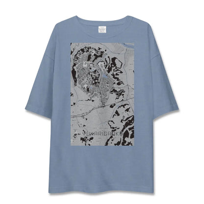 【ユーカリが丘（千葉県）】地図柄ビッグシルエットTシャツ