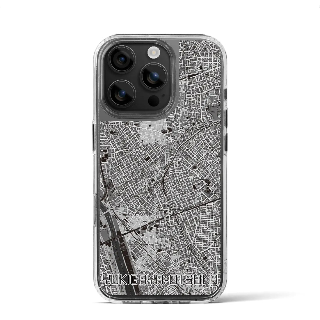 【雪が谷大塚（東京都）】地図柄iPhoneケース（MagSafeタイプ）