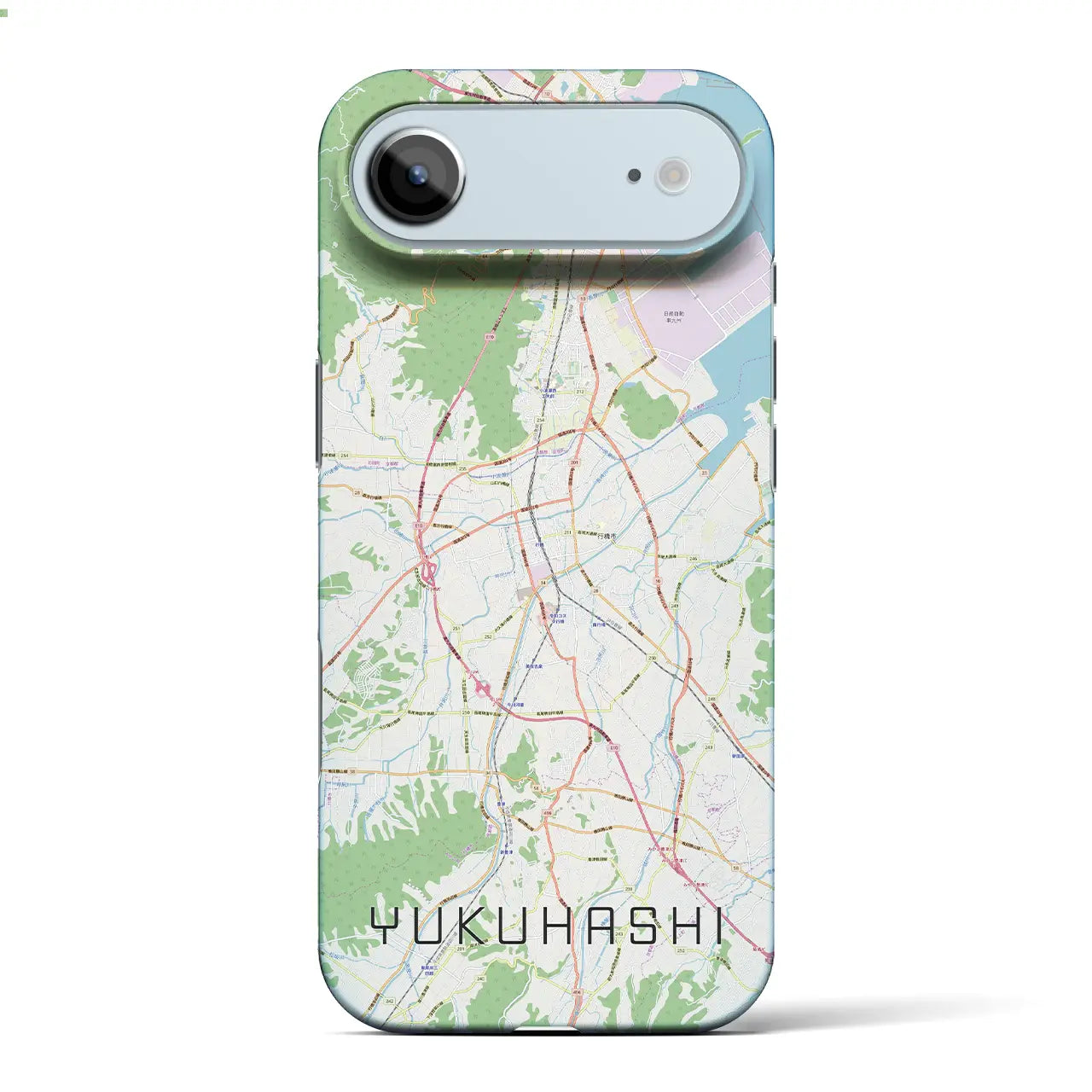 【行橋（福岡県）】地図柄iPhoneケース（バックカバータイプ）