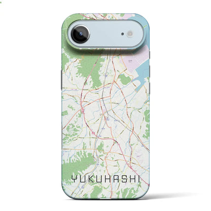 【行橋（福岡県）】地図柄iPhoneケース（バックカバータイプ）