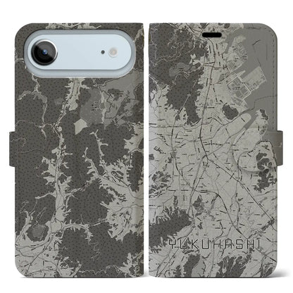 【行橋（福岡県）】地図柄iPhoneケース（手帳タイプ）