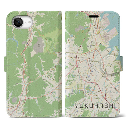 【行橋（福岡県）】地図柄iPhoneケース（手帳タイプ）